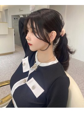 ラヴィ(Lavie) 髪質改善トリートメントブリーチダブルカラーレイヤーカットボブ