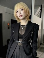 スリット(slit)&nbsp;ボブ/ルーツカラー/ブロンド