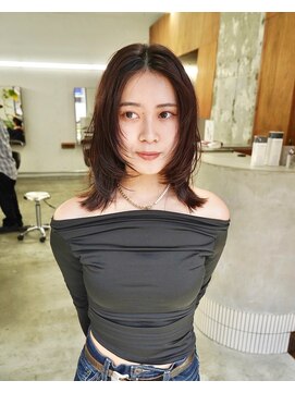 アペロ 柏(Apero) レイヤー/ミディアム/暖色カラー/暗めカラー/柏美容室