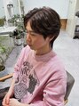 ブレス 西葛西店(BLESS)&nbsp;西葛西/フェザーパーマ/センターパート/メンズカット/メンズ