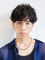 メゾンデエムスラッシュ センター北(Maison des M.SLASH)&nbsp;ニュアンスパーマ/無造作パーマ/黒髪/前髪パーマ/センター北