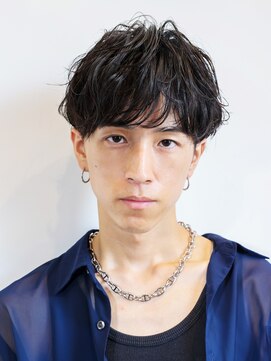 メゾンデエムスラッシュ センター北(Maison des M.SLASH) ニュアンスパーマ/無造作パーマ/黒髪/前髪パーマ/センター北