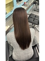 ノー バイ イオエ 西梅田(no. by ioe)&nbsp;ブリーチなしカラー/髪質改善/ミルクティーベージュ/小顔へア