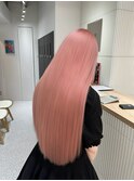 インナーカラー/トリートメント/デザインカラー/ペールピンク