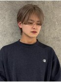 ブリーチ ダブルカラー マッシュヘア アッシュカラー 20代 10代