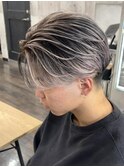 白髪ぼかしメンズバレイヤージュ