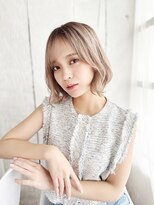 ナル 新宿(nalu) nalu新宿/髪質改善/縮毛矯正/透明感/くびれボブ/新宿