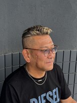 ケースタイル(K-style)&nbsp;ハイライト（メッシュ）　ベリーショートツーブロック