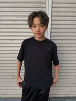 ハイセンス(HISENSE)&nbsp;メンズカットセンターパートメンズハイライトカラー【GIA】