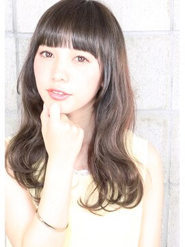ヘアサロン ガリカ 表参道(hair salon Gallica) ☆ グレージュ & 透明感 ☆ Sweet semi-long☆