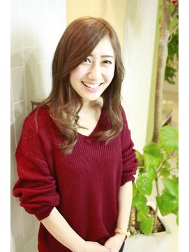 ヘアープロデュース フラックス(HAIR PRODUCE flux) 【flux】エアリーセミロング【西淀川区,尼崎駅,出来島,千鳥橋駅