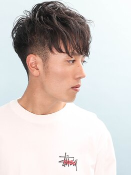 リゴ ヘアー(RIGO hair)の写真/【明石駅から徒歩1分】大人男性から圧倒的支持★Cut¥2200～◎炭酸シャンプー付きクーポン有◎