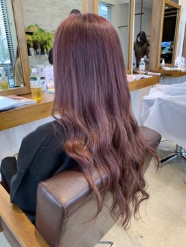 ラ メール ヘア デザイン(La mer HAIR DESIGN) ピンクパープル