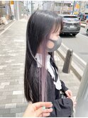 インナーカラー紫