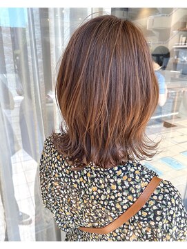 トリート 海浜幕張店(TREAT) くびれ×ミディアムレイヤー_海浜幕張