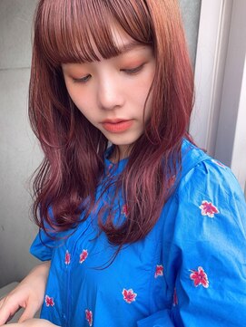 オブ ヘアー 自由が丘 ウエスト(Of HAIR WEST) ふんわりツヤロング