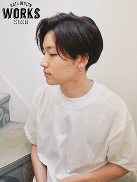 ワークス ヘアデザイン(WORKS HAIR DESIGN) メンズカットミディアムショートヘア