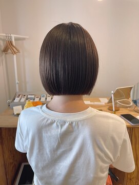 リント(lint) ミニボブとココアカラー