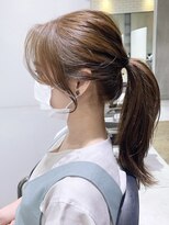 アイティーバイアルバム 松戸店(IT by ALBUM) サイドバング_ショコラベージュボブルフベビーバング_ba341702