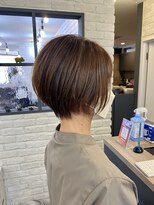 ニューモヘアー 立川(Pneumo hair) イルミナカラー×ショートボブ^ ^