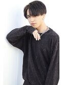 ツイスパ×センターパートスタイル