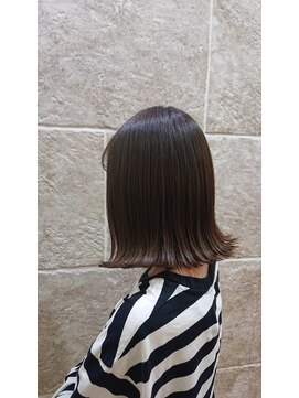 ティンク 札幌駅前店(Tink) 髪質改善ストレート☆切りっぱなしボブ【島田祐輔】