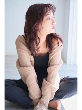 リリアン バイ リトル(Lilian by little) ベビーバングウルフパーマ