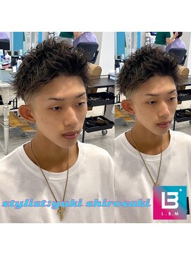 レジット メンズ ヘアサロン(LEGIT MEN's HAIR SALON) アップバングショート