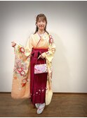 名古屋駅徒歩3分 actif 着物/和装/着付けヘアセット  早朝受付