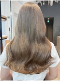 ベージュロング_ショコラアッシュヘルシースタイル_ba406102