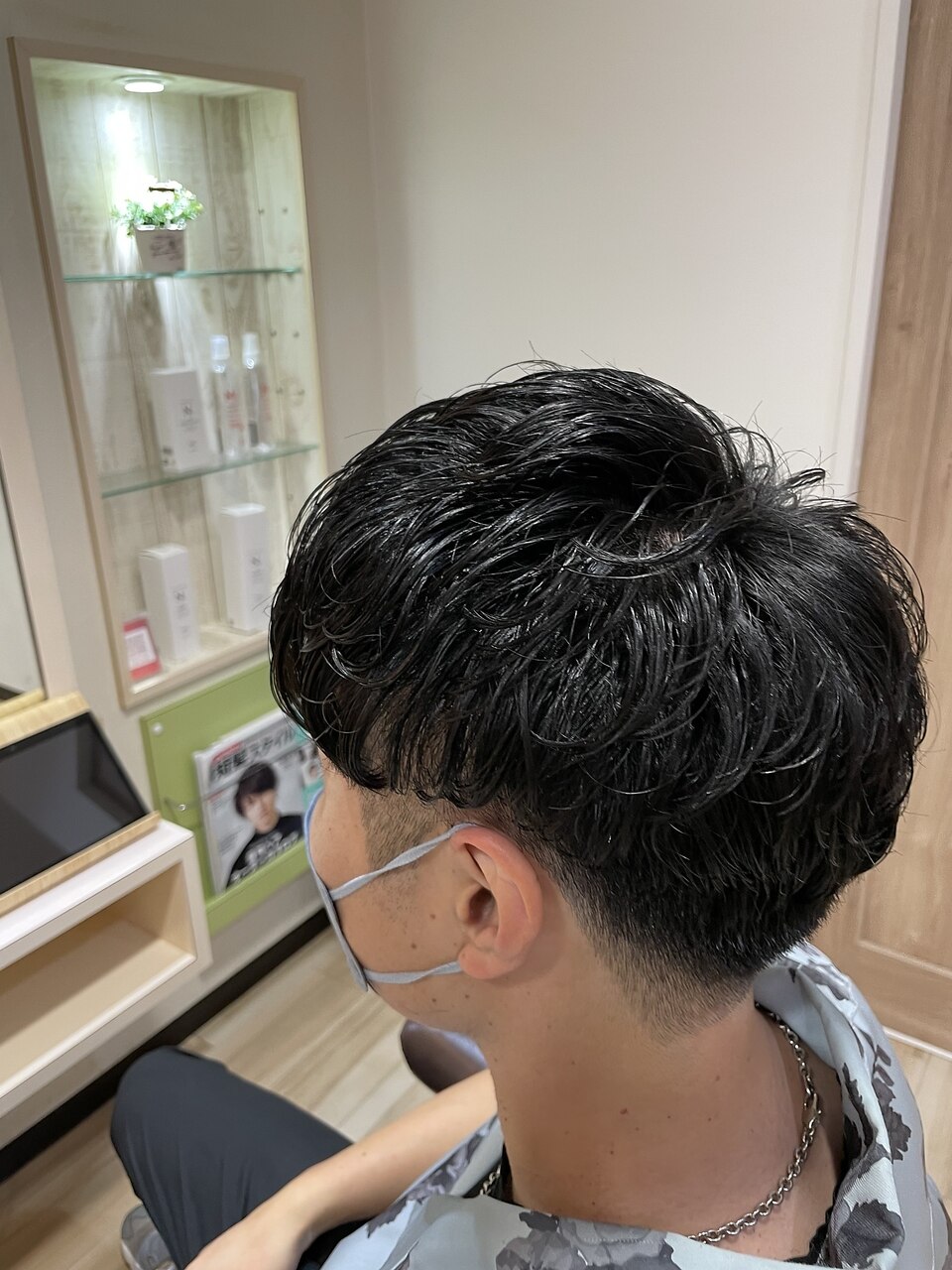 メンズカット　\4400→3960