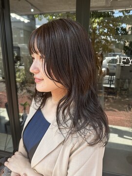 アイフィ(iFY) 【iFY 大川】レイヤー×淡めブラウン