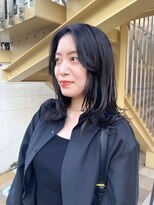 ゴーズゴー 吉祥寺(e)店(go s go)&nbsp;ミディアムレイヤー/暗髪/フェイスレイヤー