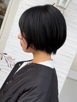 ヘアーエポック(hair epoque) 小顔補正立体カット×ナチュラル丸みボブ 10代20代30代40代50代