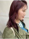 【Barouche/中島綾子】　パープルカラー　堀江