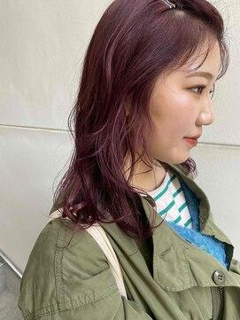 バローチェ(Barouche) 【Barouche/中島綾子】　パープルカラー　堀江