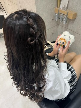 クランルシェ(clan luce) リボンあみたらし/心斎橋ヘアセット