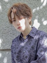 アイヴィー(IVY)&nbsp;小久保Style☆ハイライトアッシュブラックマッシュパーマウルフ