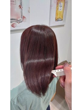 アッシュ 清瀬店(Ash) 【髪質改善】ツヤツヤブラウン　Ash清瀬 大嶋