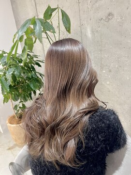 リリアン(ReLien) 艶感&透明感抜群 ミルクティーブラウン