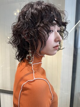 レティ(lety) ウルフパーマスタイル