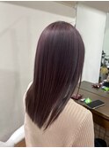 ちょい甘クール♪大人っぽピンクラベンダーストレート☆