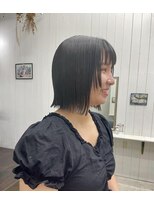 ベニス(VENICE)&nbsp;ぷっつりが可愛い短めbobスタイル！