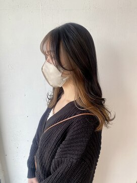 ヘアデザイン プティパ(Hair Design petit-pas) ☆韓国風イヤリングカラー