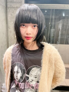 ノラジャーニー(NORA Journey) 【佐藤諒】顔周りカット顔周りレイヤーカット前髪カットウルフ