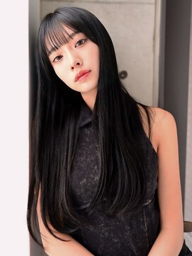 アンジェリカ 難波店(ANGELICA) ANGELICA 暗髪ストレート