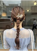 COVO/金沢駅/ヘアセット/あみ下ろし
