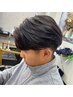 メンズカット＋ニュアンス/フェザーパーマ ￥11000