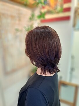 レットイット Letit 髪質改善/ボブ/ショートボブ/白髪染め白髪ぼかし/ショートカット