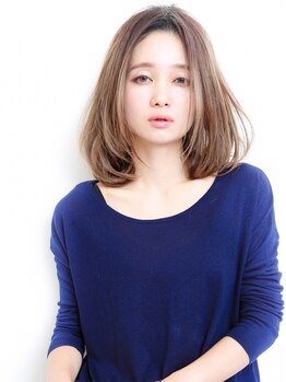 マホラ 二軒屋店(mafola)の写真/《mafola 徳島》【二軒屋駅徒歩1分☆】透明感抜群の外国人風カラー・グラデーションカラーが得意◎
